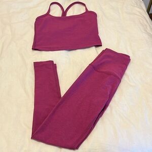 Beyond yoga new without tags matching yoga set